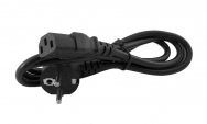 EU power cord 3 prongs - for PC and UPS [200 pcs. carton] - 1.2m
