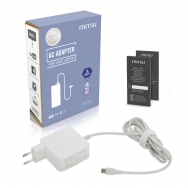 Mitsu charger 45W USB type C USB-C (white)