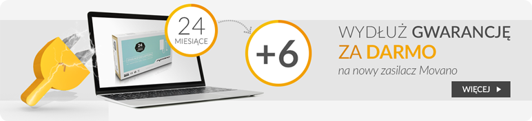 Wydłuż gwarancję o 6 miesięcy